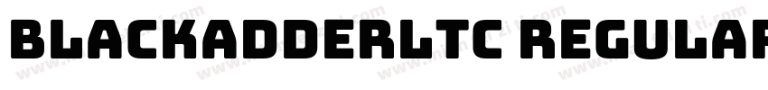 BlackadderlTC Regular字体转换